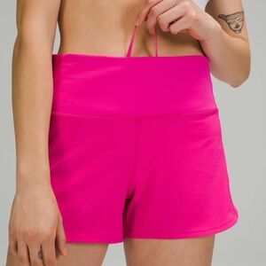 EUC Lululemon Speed Up High-Rise Short 4"- size 10 SONIC PINK